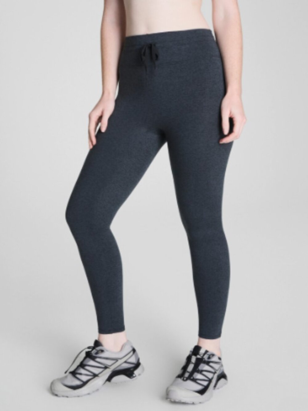SPANX Super Smooth Soft Stretch Leggings Soft Black Size XL